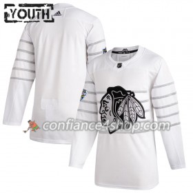 Adidas Maillot de Hockey Chicago Blackhawks Blank Blanc 2020 NHL All-Star Authentic - Enfant